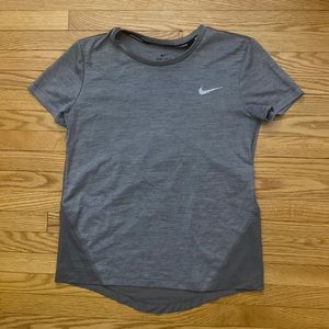 Light Gray Nike Running Shirt. Size XS.